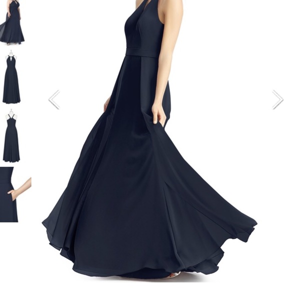 Azazie Size 6 Melody Halter Dress - Picture 2 of 8